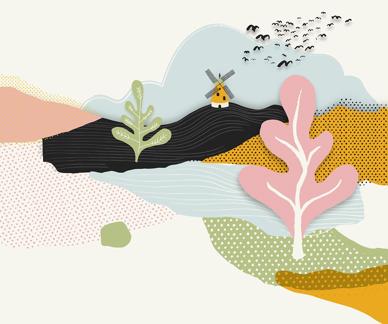 green area illustrations